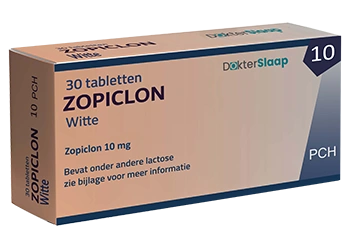 Zopiclon kopen zonder recept 10 mg Witte Tabletten Dokterslaap.org